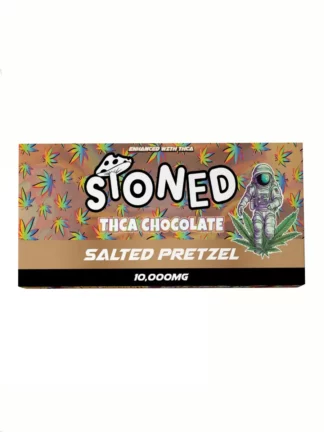Salted Pretzel Stoned THCA Chocolates 10000MG