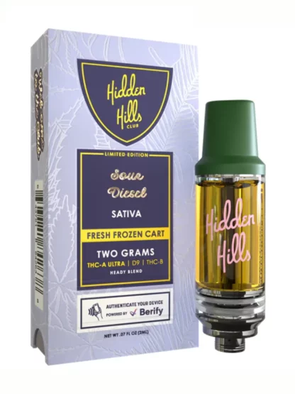 Sour Diesel Hidden Hills Fresh Frozen Cartridge 2G