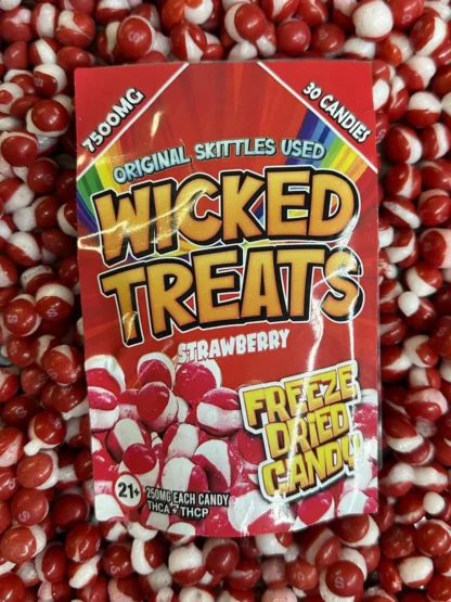 Strawberry Wicked Treats Freeze Dried Candy