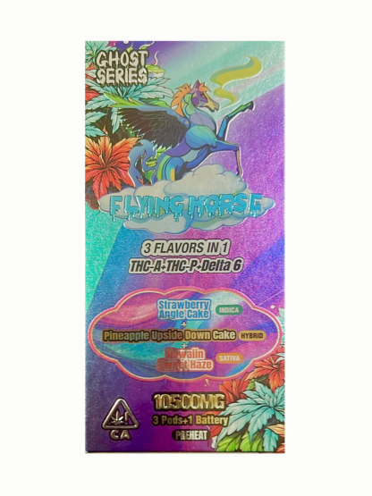 Strawberry Angel Cake Pineapple UD Cake Hawaiin Sweet Haze Flying Horse 3 in 1 Disposable 10500MG