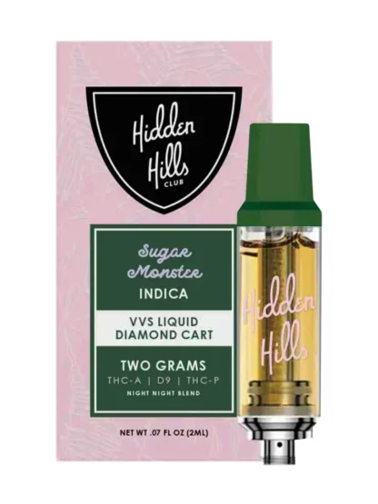 Sugar Monster Hidden Hills VVS Liquid Diamond Cartridge