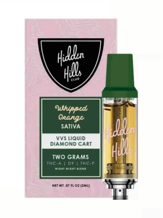 Whippes Orange Hidden Hills VVS Liquid Diamond Cartridge 2G