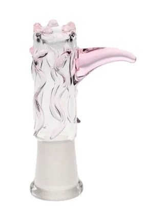 10MM Pink Shark Female Glass Bowl