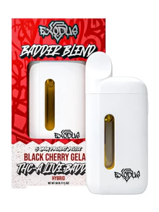 Black Cherry Gelato Exodus Badder Blend THCA Disposable 5G
