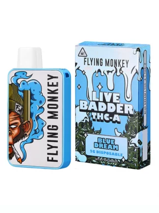 Blue Dream Flying Monkey Live Badder THCA Disposable 2G