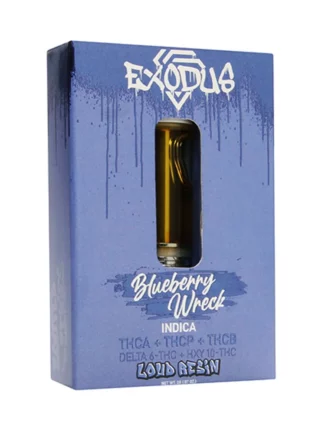 Blueberry Wreck Exodus Zooted Loud Resin Cartridge 2G