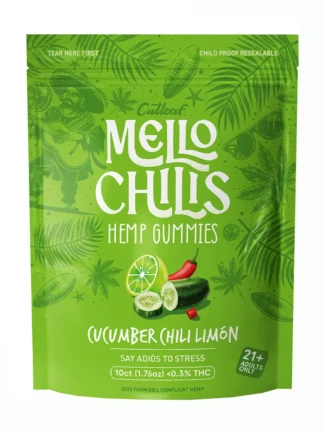Cucumber Chili Limon Mello Chilis Hemp Gummies 10ct