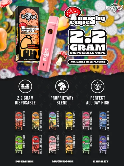 Exodus Mushy Disposable Vape 2.2G
