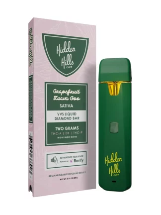 Grapefruit Zuava Hidden Hills VVS Liquid Diamond Disposable 2G