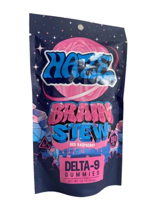Red Raspberry Brain Stew Haze THC-A Liquid Diamonds Gummies 150mg