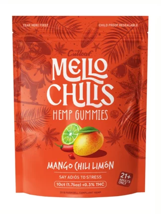 Mango Chili Limon Mello Chilis Hemp Gummies 10ct