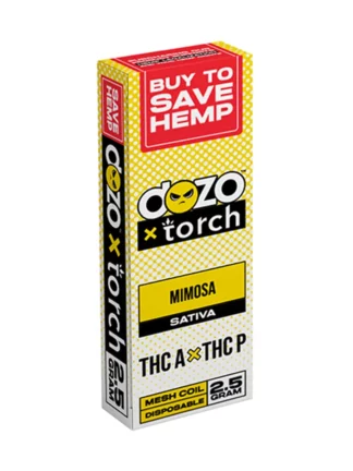 Mimosa Dozo x Torch THC-A + THC-P Disposable 2.5G