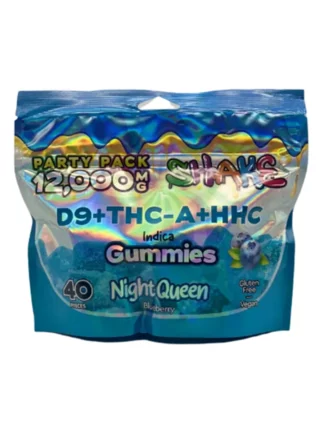 Night Queen Shake Party Pack Gummies 12000MG