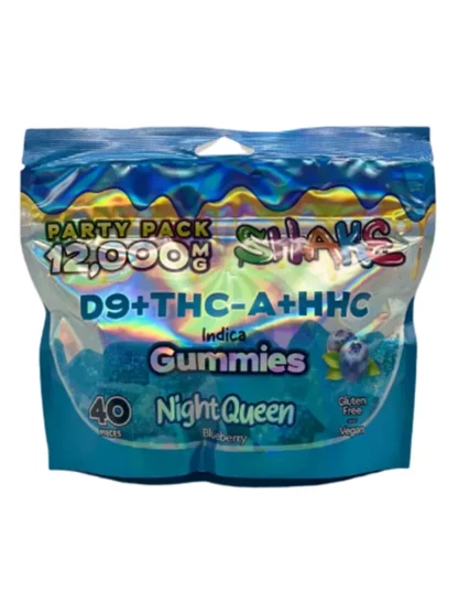 Night Queen Shake Party Pack Gummies 12000MG