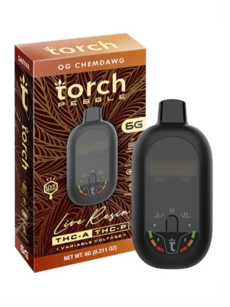 OG Chemdawg Torch Pebble Live Resin Disposable 6G