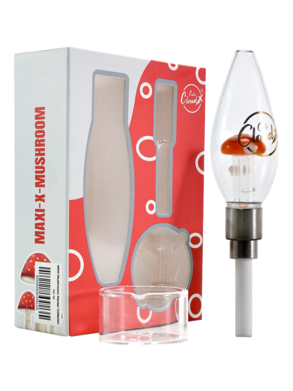 Orange Cali CloudX Cali CloudX Maxi-X-Mushroom Big Oval Straw Set