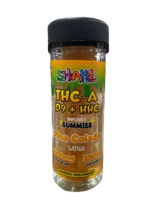 Pina Colada Shake THC-A+D9+HHC Infused Gummies 6000mg