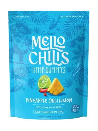 Pineapple Chili Limon Mello Chilis Hemp Gummies 10ct