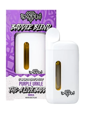 Purple Urkle Exodus Badder Blend THCA Disposable 5G