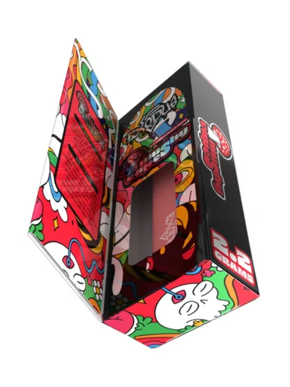 Strawberry Kiwi Exodus Mushy Disposable Vape 2.2G Box open
