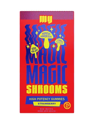 Strawberry My Magic Mushy High Potency Mushroom Gummies 10ct