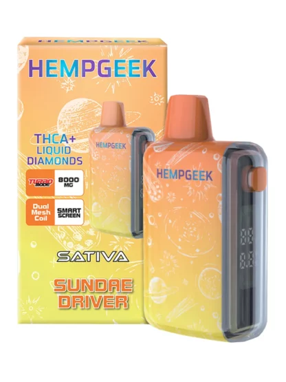 Sundae Driver Hempgeek THCA+Liquid Diamonds Disposable 8000MG
