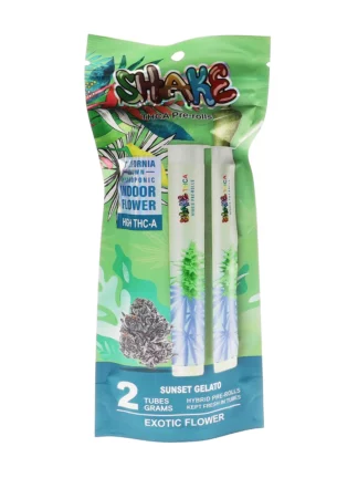 Sunset Gelato Shake Exotic THCA Pre-Rolls 2G