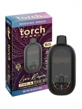 Wedding Wreck Torch Pebble Live Resin Disposable 6G