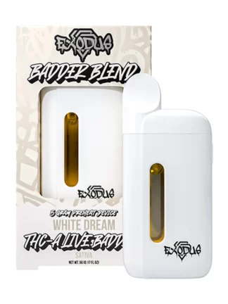 White Dream Exodus Badder Blend THCA Disposable 5G