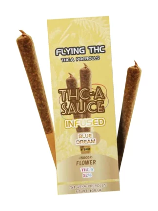 Blue Dream Flying Horse THCA Sauce Infused Pre-Rolls 2G