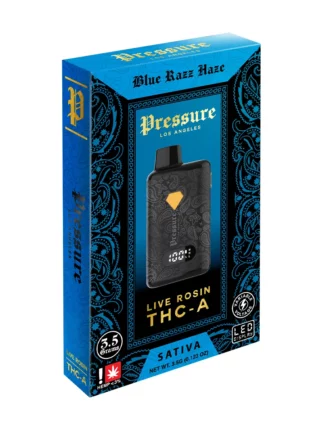 Blue Razz Haze Pressure Live Rosin THC-A Disposable 3.5G