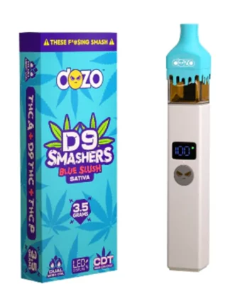 Blue Slush Dozo D9 Smashers THCA Blend Disposable 3.5G