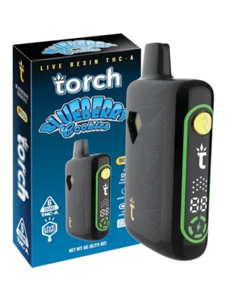 Blueberry Cookies Torch Pebble Live Resin Disposable 6G