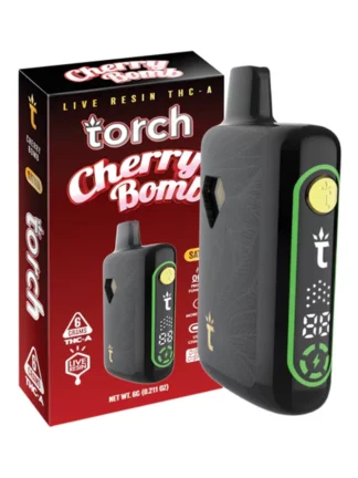 Cherry Bomb Torch Pebble Live Resin Disposable 6G