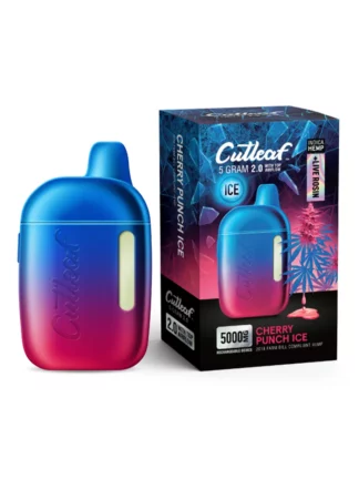 Cherry Punch Ice Cutleaf Live Rosin Disposable Vape 5G