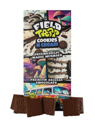 Cookies N Cream Field Trip Psychedelic Magic Mushies Premium Belgian Chocolate