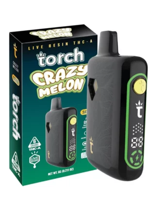 Crazy Melon Torch Pebble Live Resin Disposable 6G