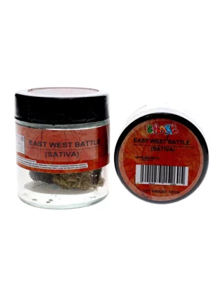 East West Battle Shake THCA Exotic Indoor Flower 3.5G