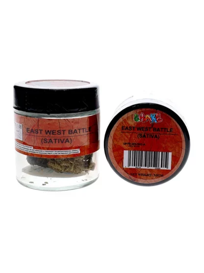 East West Battle Shake THCA Exotic Indoor Flower 3.5G