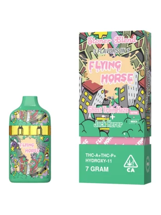 Ghost Train Haze | Jack Herer Flying Horse Stoner Blend Black Edition Disposable 7G