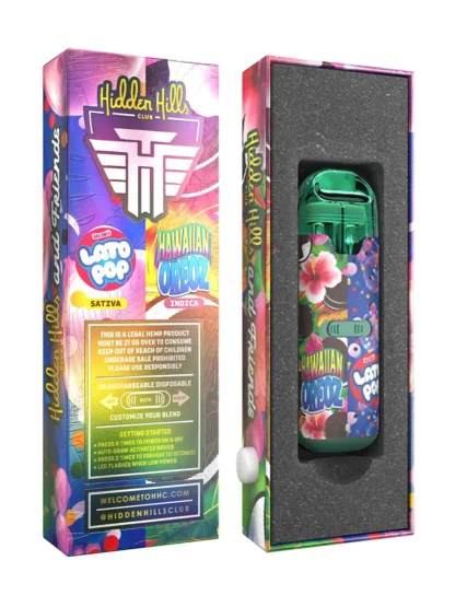 Hawaiian Oreoz x Lato Pop Hidden Hills & Friends Dual Flavor Disposable 2G Box