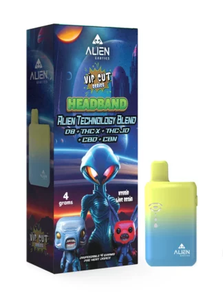 Headband Alien Exotics Live Resin Blend Disposables 4G