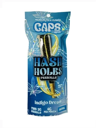 Indigo Dream Caps Hash Holes Pre-Rolls 2ct
