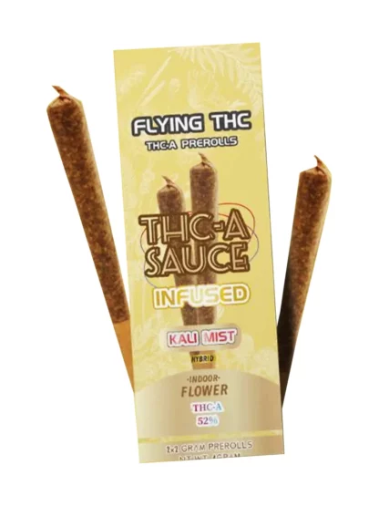 Kali Mist Flying Horse THCA Sauce Infused Pre-Rolls 2G