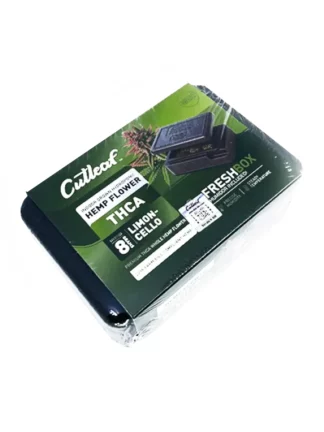 Lemon-Cello Cutleaf THCA Flower 8g + FreshBox