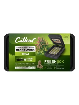 Lemon-Cello Cutleaf THCA Pre-Rolls 6ct + FreshBox