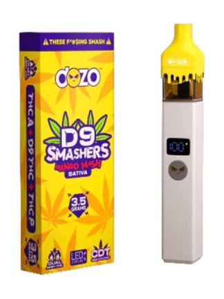 Mango Mash Dozo D9 Smashers THCA Blend Disposable 3.5G