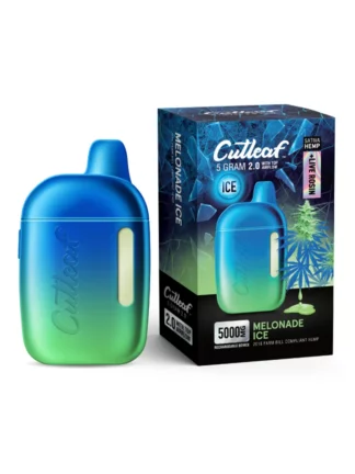 Melonade Ice Cutleaf Live Rosin Disposable Vape 5G
