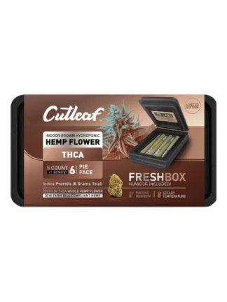 Pie Face Cutleaf THCA Pre-Rolls 6ct + FreshBox