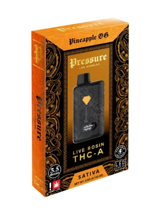 Pineapple OG Pressure Live Rosin THC-A Disposable 3.5G